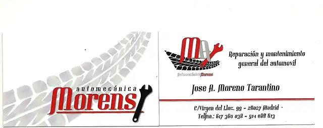 Tarjeta Automecanica Morens0001