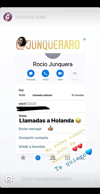 Roc?o IG Stories 25-8-2019 Roc?o IG Stories 25-8-2019