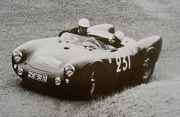 Porsche 550 - TdF'54 - Claude Storez-Herbert Linge Porsche 550 - TdF'54 - Claude Storez-Herbert Linge
