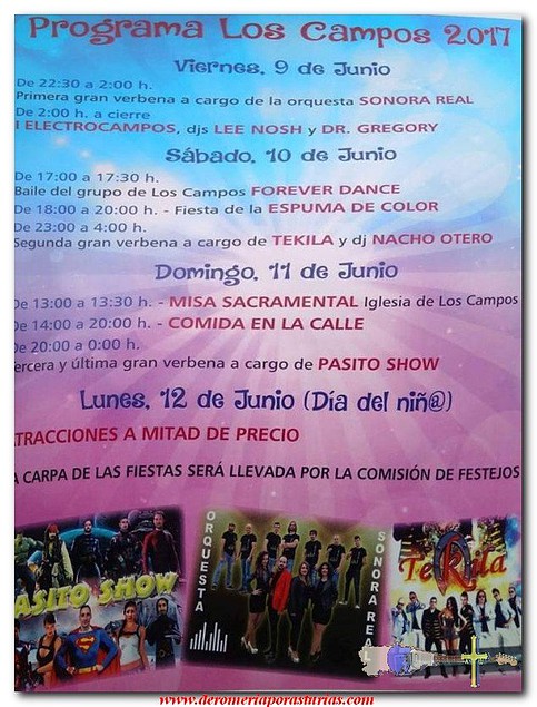 3. Fiestas de Los Campos (Corvera)