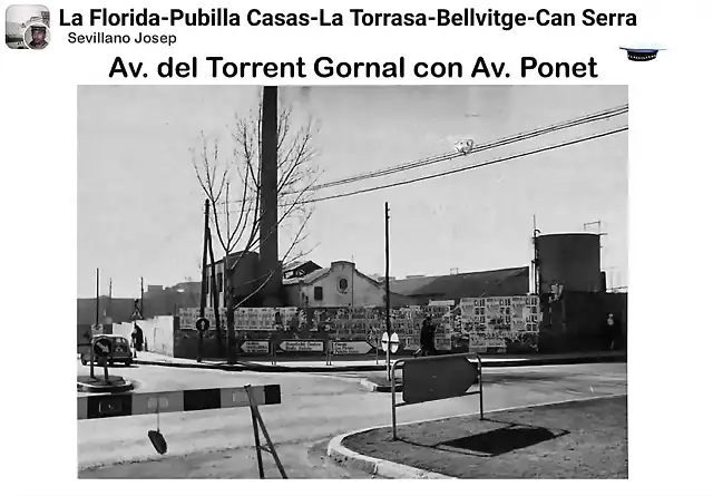l'Hospitalet de Ll. Av. Torrent Gornal - Av. Ponent (Barcelona) l'Hospitalet de Ll. Av. Torrent Gornal - Av. Ponent (Barcelona)