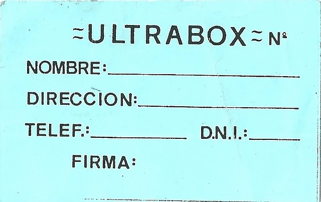 ultra box carnet