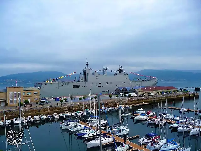 Juan Carlos I (L61) Portaaeronaves en Vigo 30 06 2019  (1)