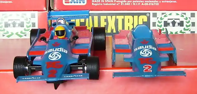 Williams azul 2 coches