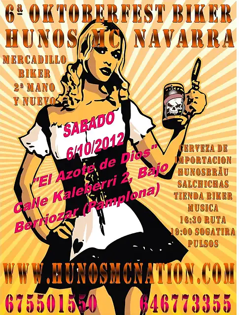 Cartel Oktobiker Navarra 2