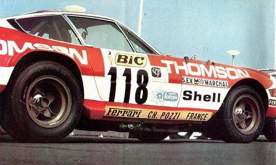 Ferrari Daytona - Andruet - TdF '72 e Ferrari Daytona - Andruet - TdF '72 e
