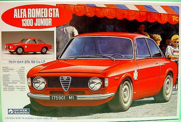 Gunze Sangyo Alfa Romeo GTA 1300 Junior