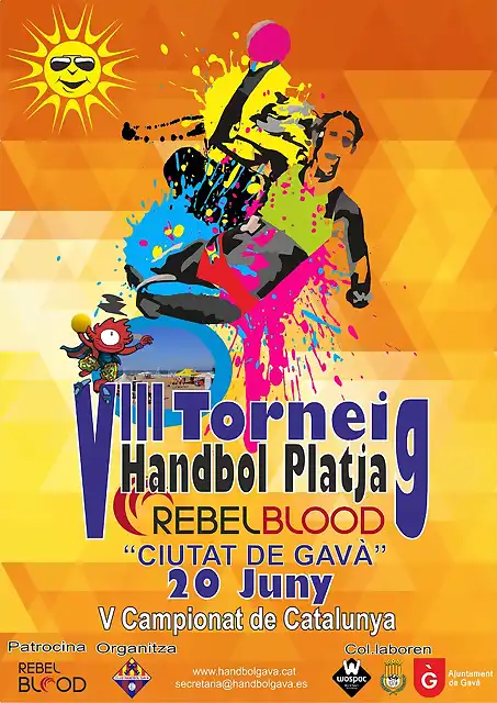 cartel HANDBOL PLATJA 2015 Rev.1