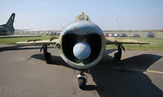 Morro de un Mikoyan-Gurevich MiG-17