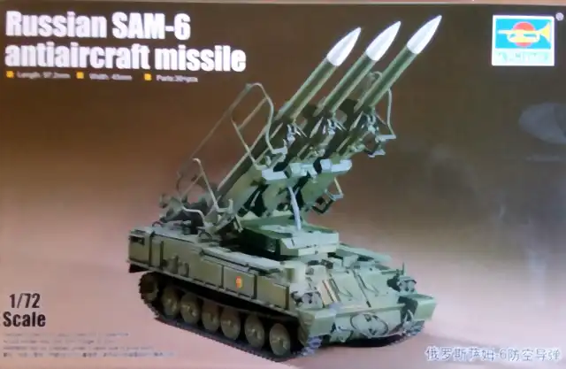 Trumpeter - Russian SAM-6 Anti-Aircraft Missile - 1-72