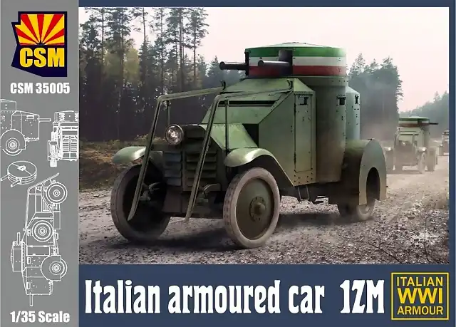 Italian Armoured Car 1ZM