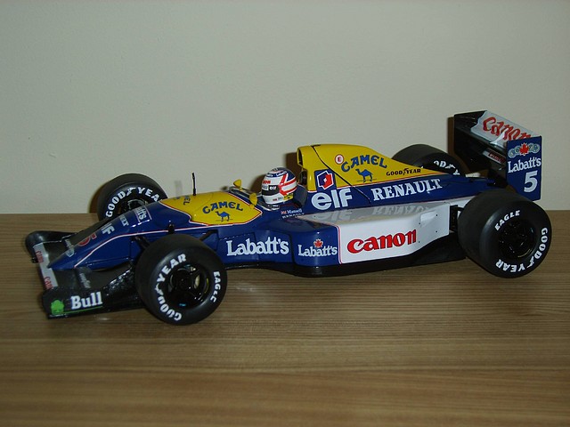 1992WilliamsRenaultFW14BMansell