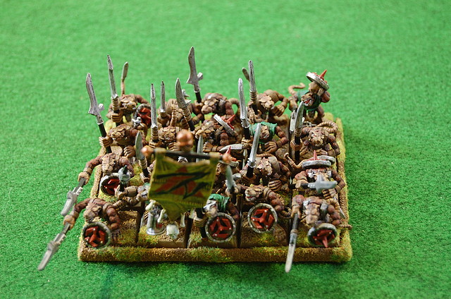 Lanceros skaven frontal