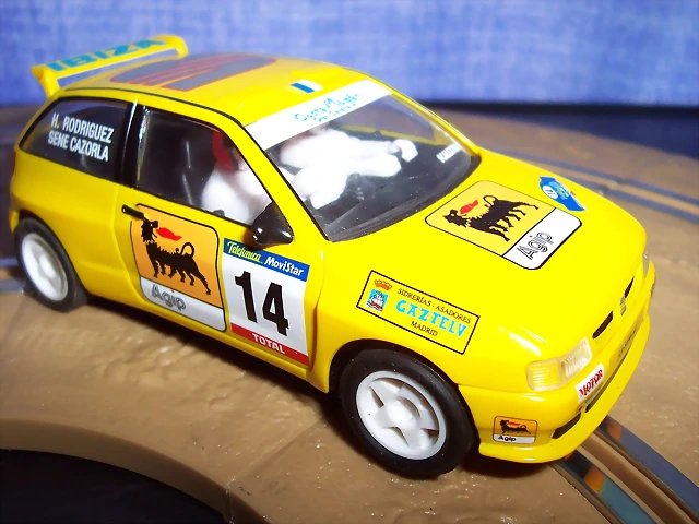 seat ibiza scalextric.