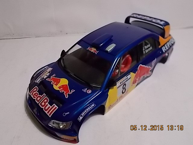 CARROCERIA MISUBISHI LANCER RED BULL 3