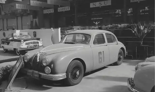 Jaguar Mk-II - TdF'59 - Hermano da Silva Ramos-Jean Estager - Paris Motor Show