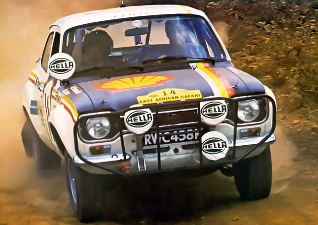Ford Escort - Safari Rally '72 - Vic Preston