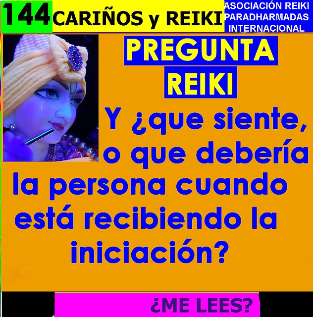 144 CARI?OS Y REIKI que se siente en la iniciaci?n