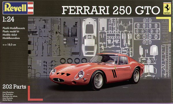 Revell Ferrari 250 GTOb