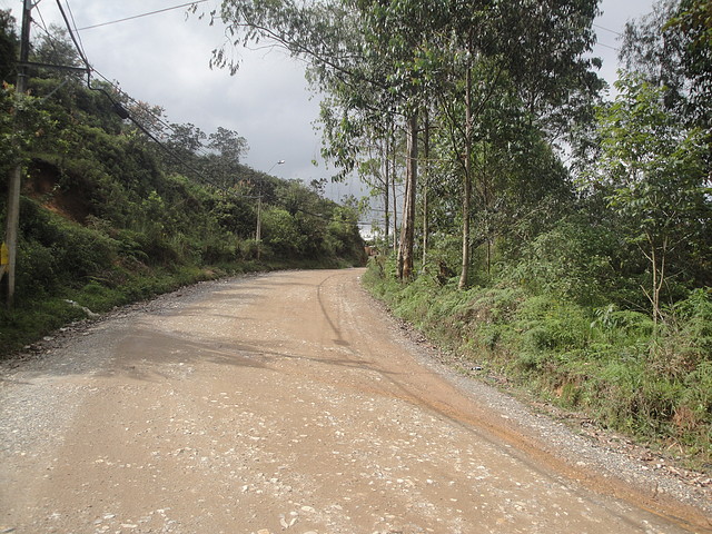 bajando a la represa