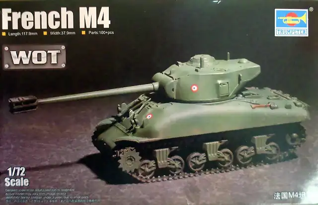 Trumpeter - M4 French Sherman - 1-72