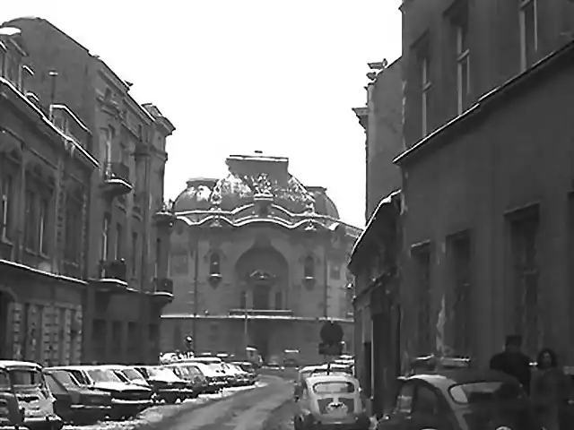 Belgrad - Kraljevica Marka Stra?e im Winter, 1978