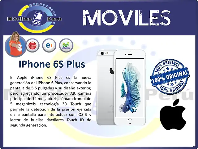 iphone 6s plus arribaa 64gb