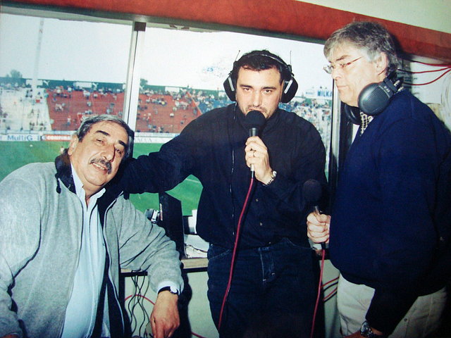 Fabin, Oscar Bergesio y Eduardo Gonzalez Riao