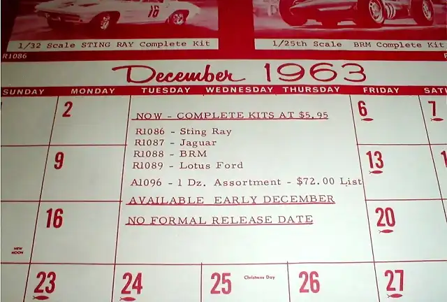 1963 Calendario 3