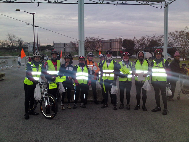 El grupo de voluntarios