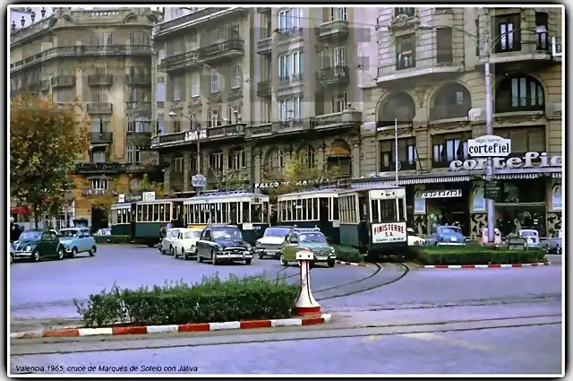 Valencia c. Marqu?s de Sotelo - c. J?tiva 1965