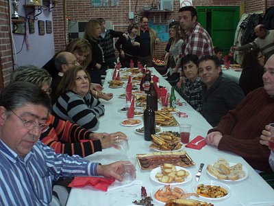 cena de la comparsa mora al-hofra