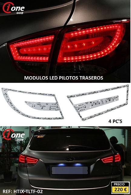 modulo leds piloto trasero.HTIX-TLTF-02.Hi-motors