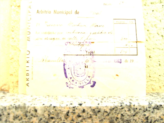 Abanilla arbitrio munipal. J.M. Abanilla arbitrio munipal. J.M.
