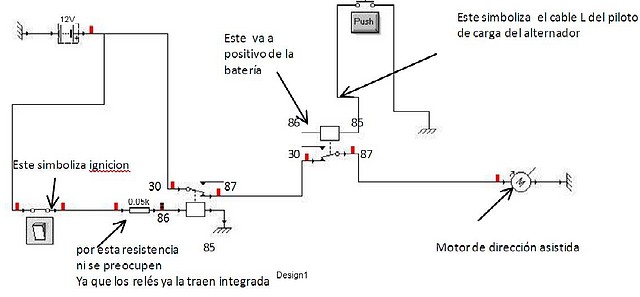 detector de direccion asistida