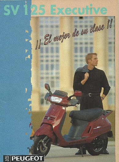Peugeot SV125L Executive catalogo