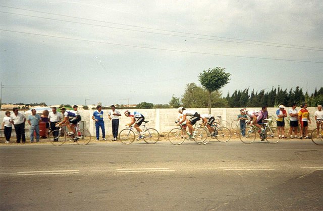 Carrera en Rota ao 1990