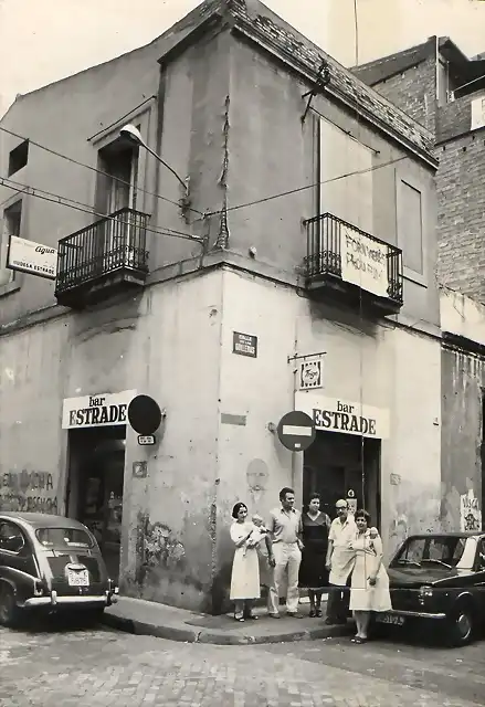 Barcelona - Carrer de les Guilleries, Bar Estrade