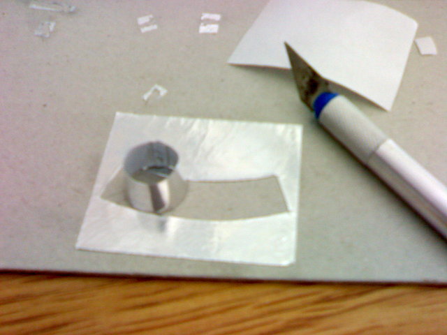 papel aluminio