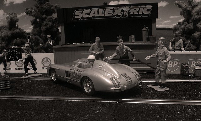 mercedes 300 SLR Mille miglia