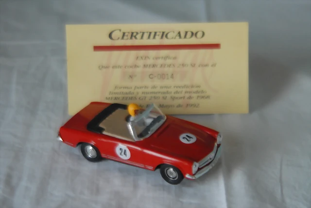 8353 Mercedes 250 sl Vintage lat der