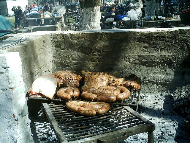 Una  parte  del asado