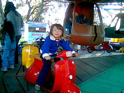 SARITA EN MOTO