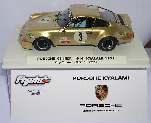 PAREJA FLYSLOT 036303EG PORSCHE 911 SUDAFRICA, ONLY 10 UNITS (1)