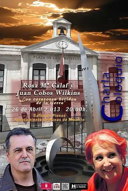 Juan Cobos y Rosa M Calaf en MInas de Riotinto