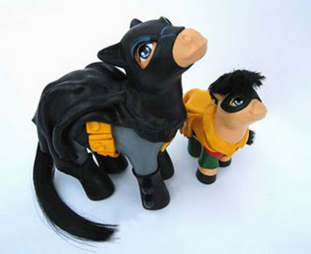 My Little Pony Batman and Robin