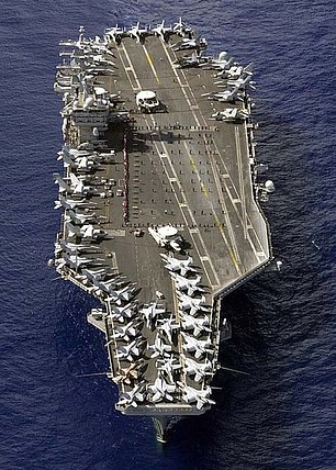 Uss Nimitz. Ao 2003