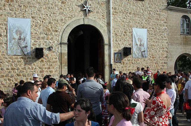 esperando a la virgen