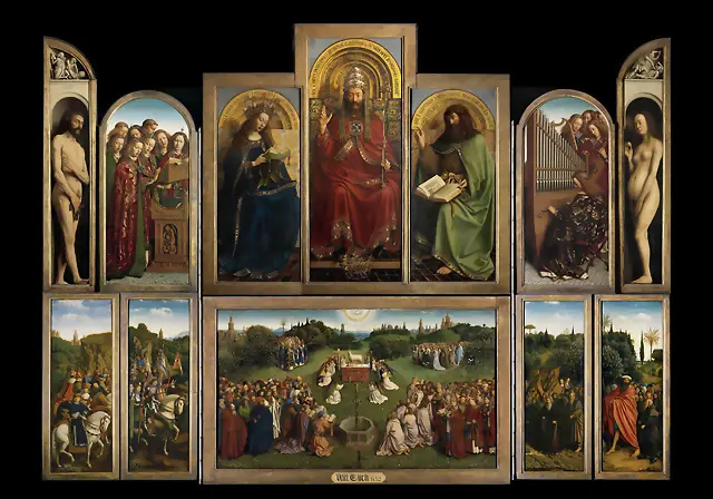 ?La Adoraci?n del Cordero M?stico?, de los hermanos Van Eyck ?La Adoraci?n del Cordero M?stico?, de los hermanos Van Eyck