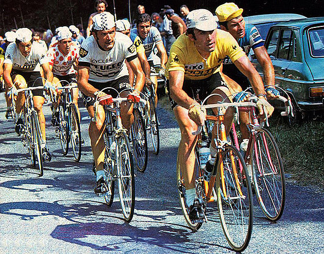 TOUR 1975,MERCKX,POPU,MOSER,VAN IMPE